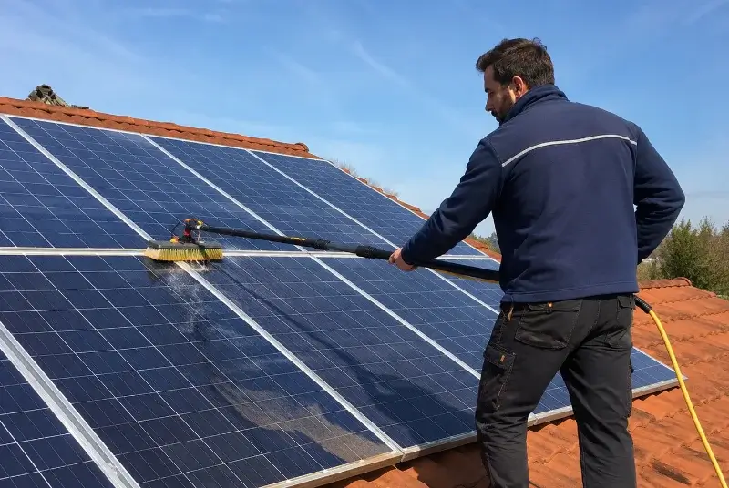 Nettoyage et entretien de panneaux solaires à Béligneux